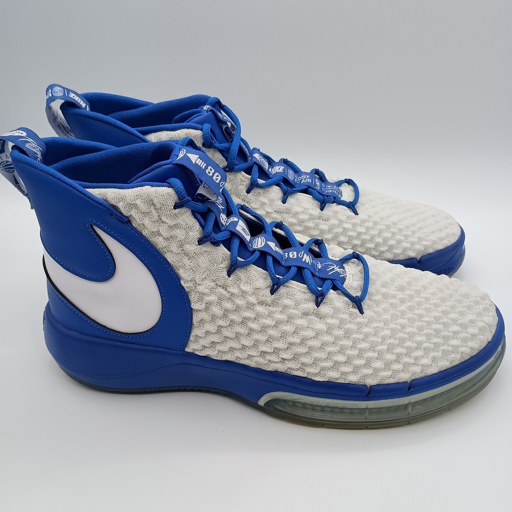 Nike AlphaDunk Basketball Shoes Royal Blue‎ Mens 14 CN9491-405 - Picture 8 of 16